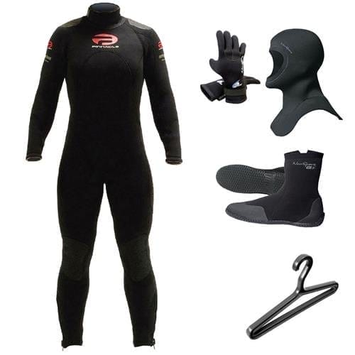 Pinnacle 5mm Cruiser Men's Full Wetsuit Package