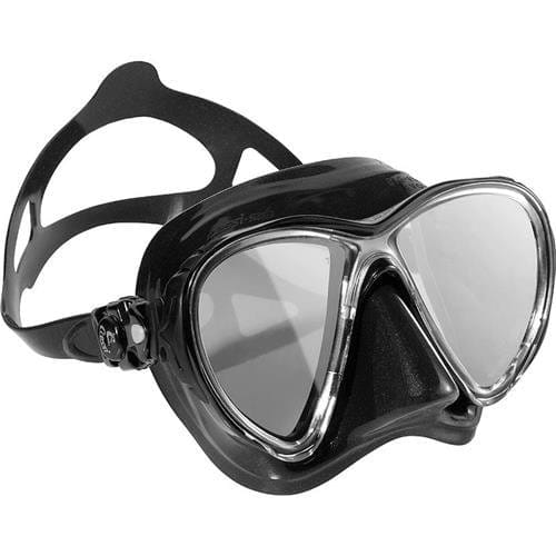 Cressi Big Eyes Evolution HD Mirrored Mask, Black