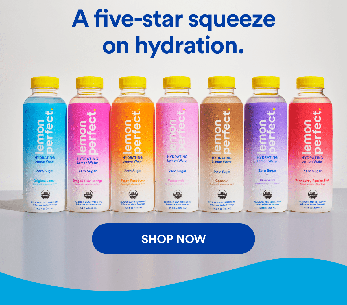 A five-star squeeze on hydration. | SHOP NOW