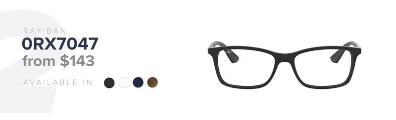 Ray-Ban - ORX7947 from \\$143 - Available in 4 colors
