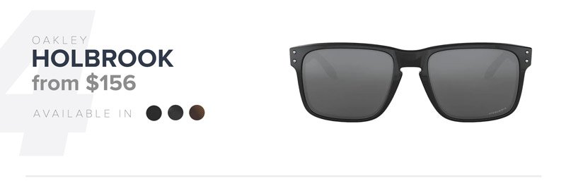Oakley - Holbrook from \\$156 - Available in 3 colors
