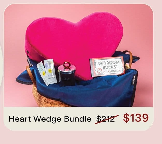 Heart Wedge Valentines Bundle \\$139.