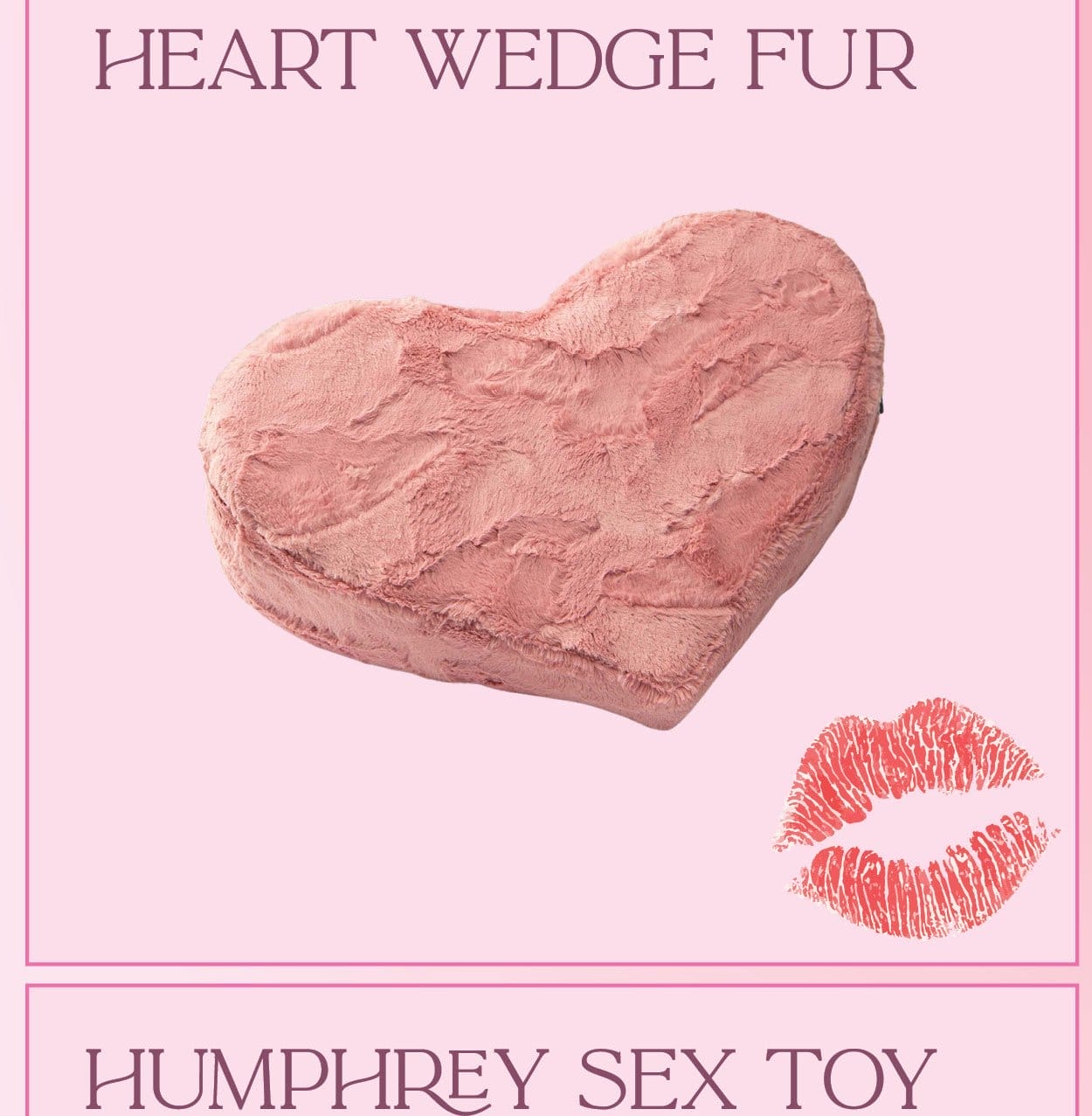Fur Heart Wedge