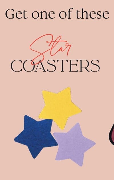Liberator Star Coasters