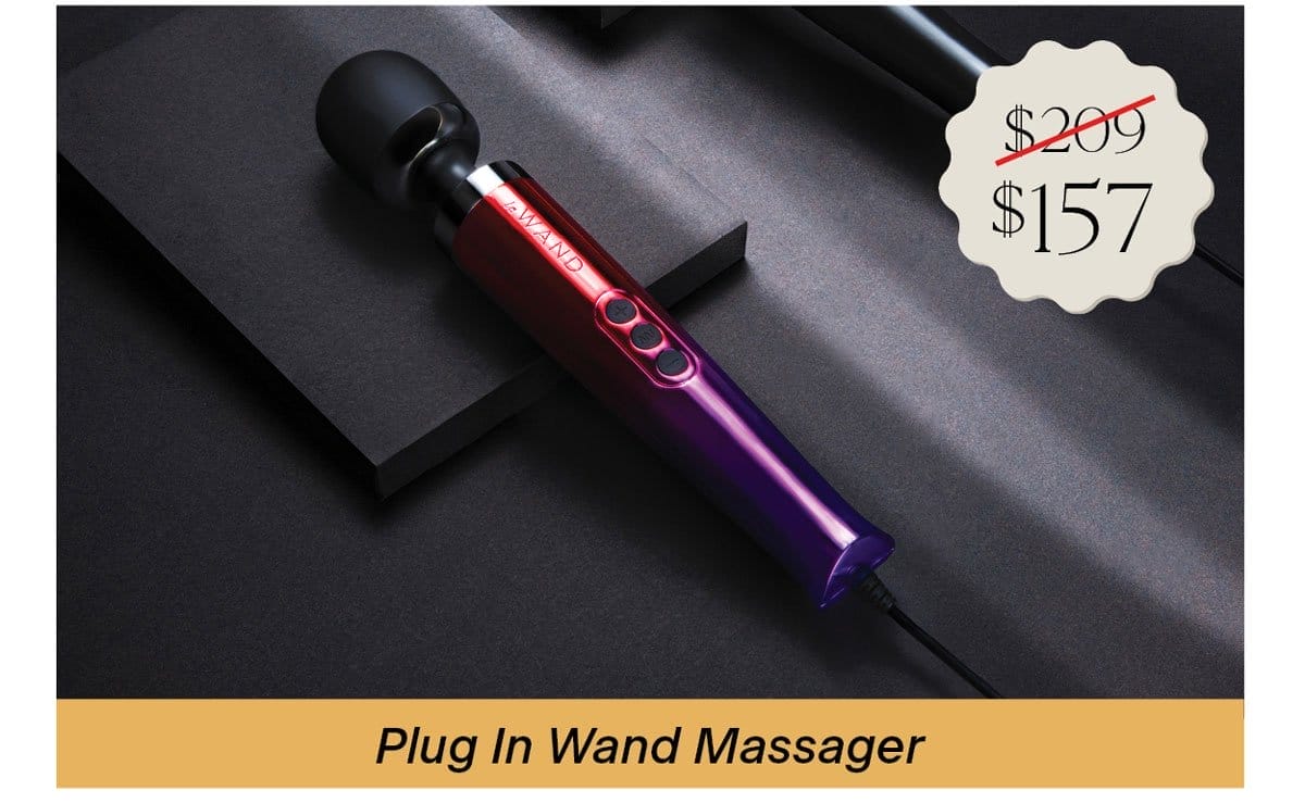 Die Cast Plug In Wand Massager by LeWand