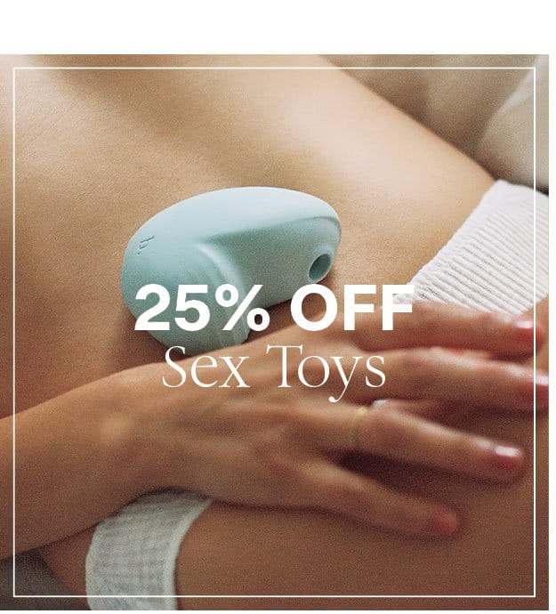 25% off Sex Toys