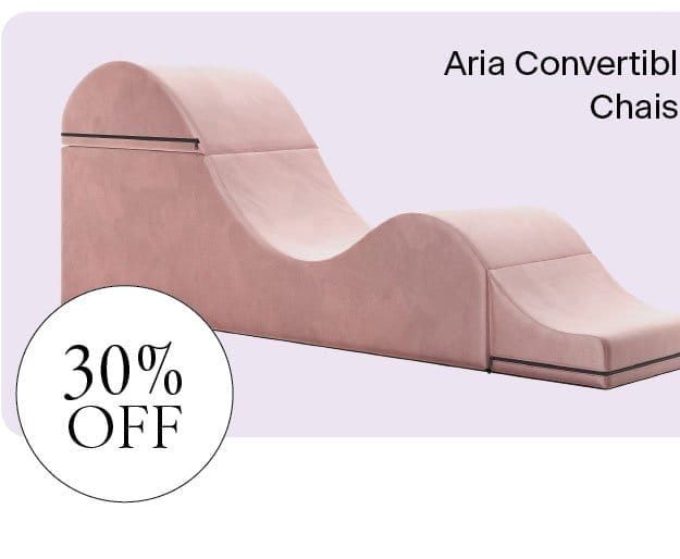 ARIA Convertible Chaise and Bench