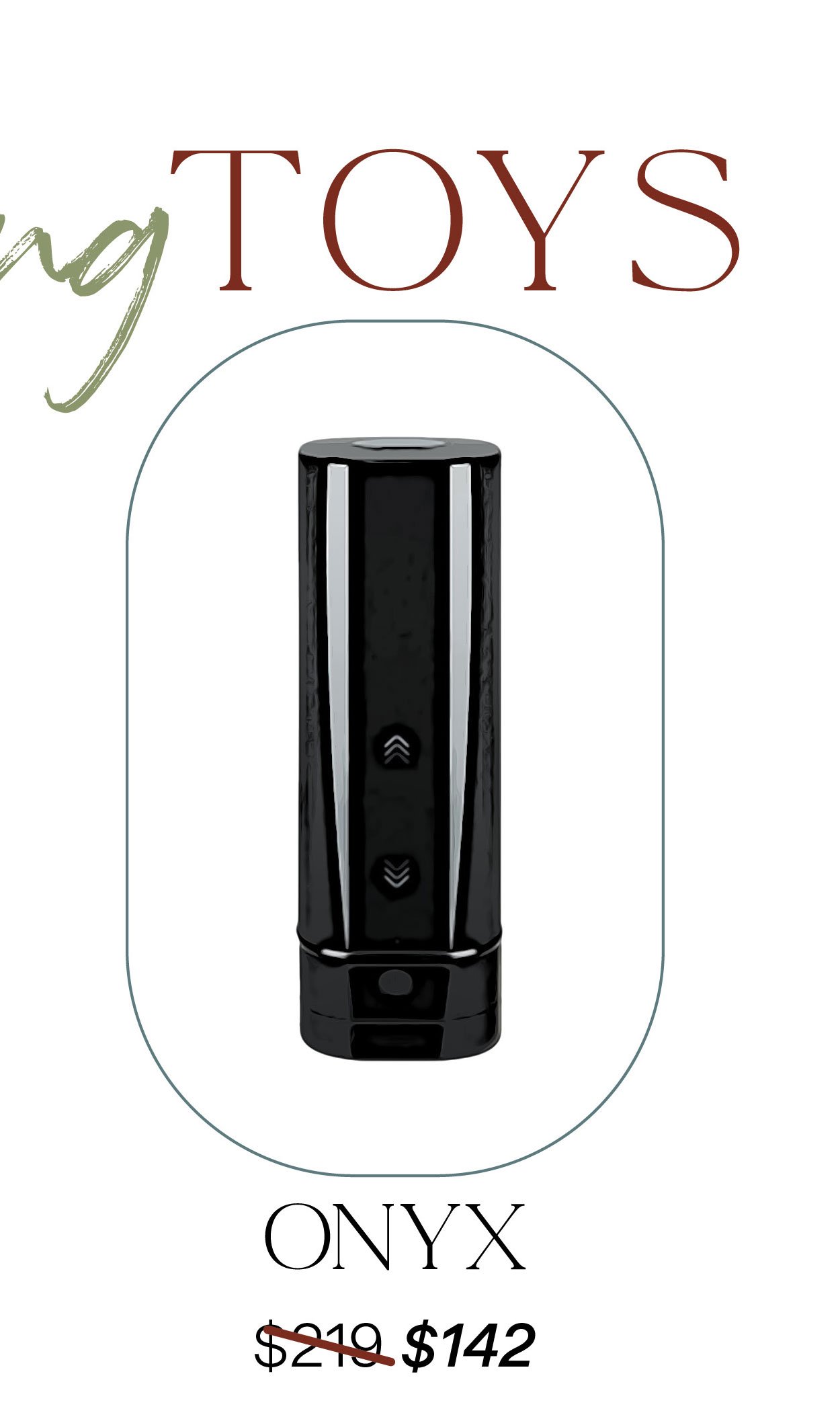 KIIROO Onyx+ Interactive Vibrating Male Stroker