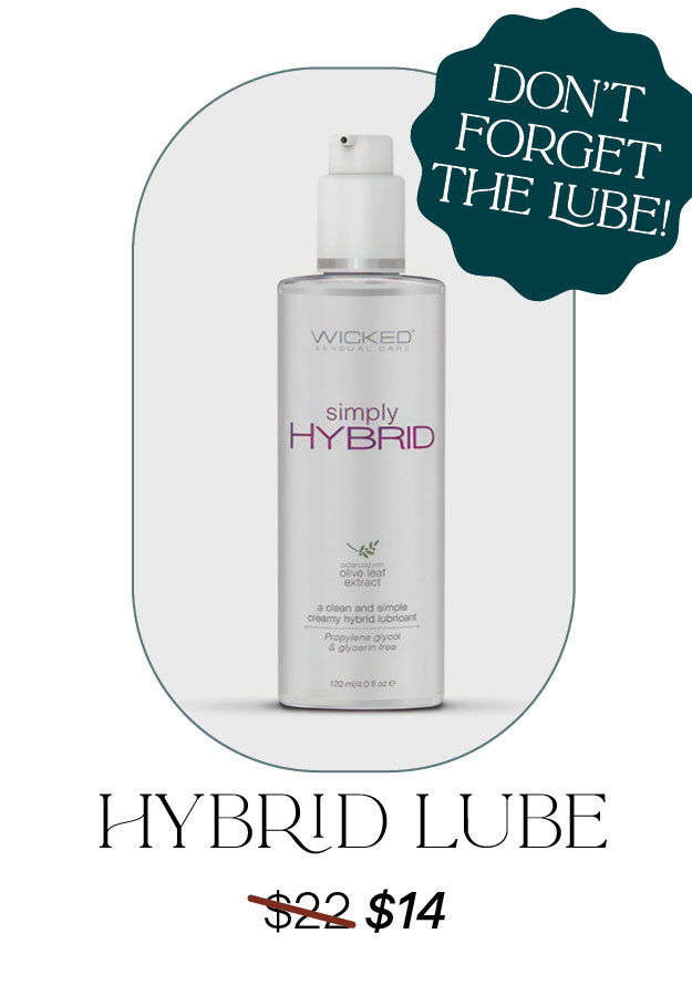 Simply Hybrid 4oz Lube from Wicked