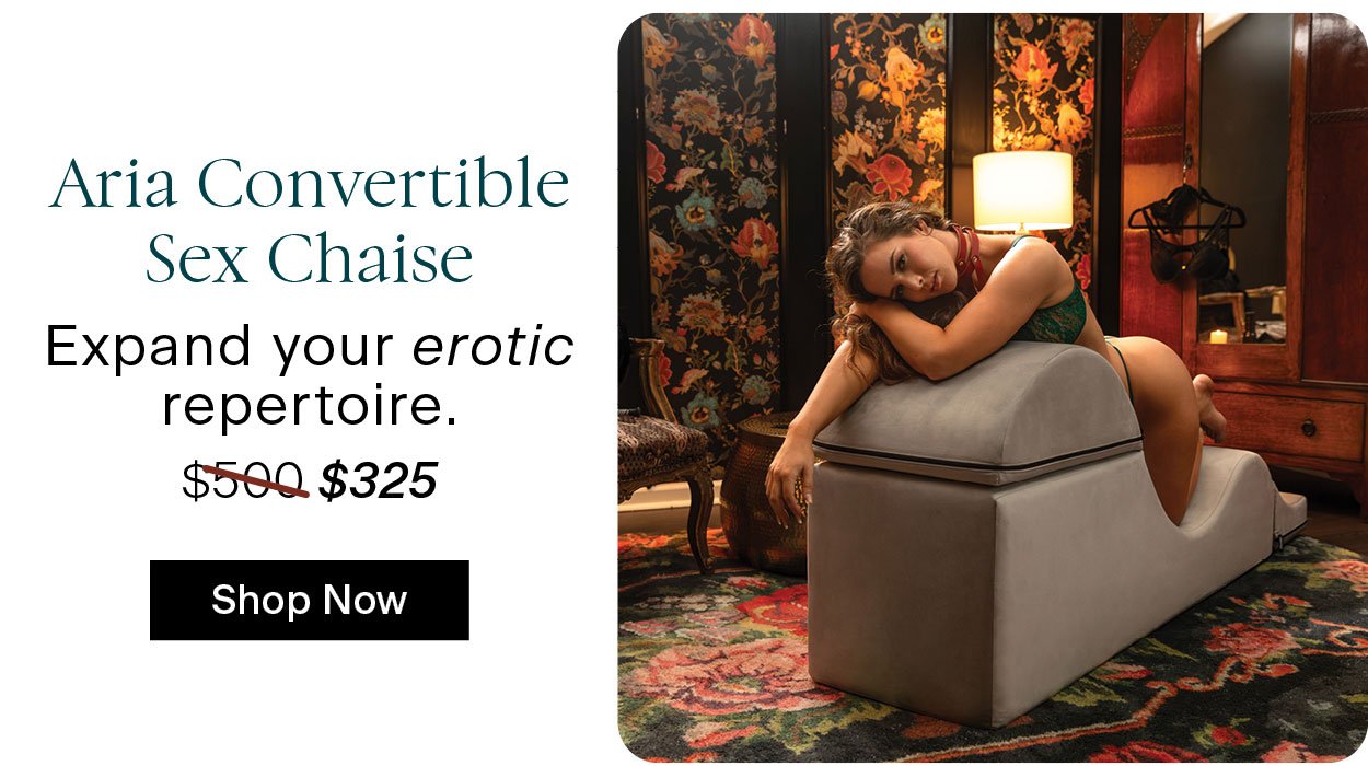 Aria Convertible Sex Chaise – Expand your erotic repertoire.