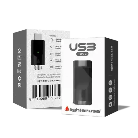Lighter USA 510 Compatible Type C USB Charger