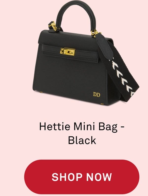 Hettie Mini Bag - Black