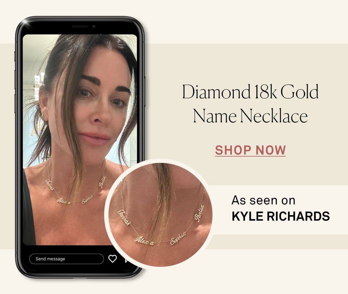 As seen on Kyle Richards