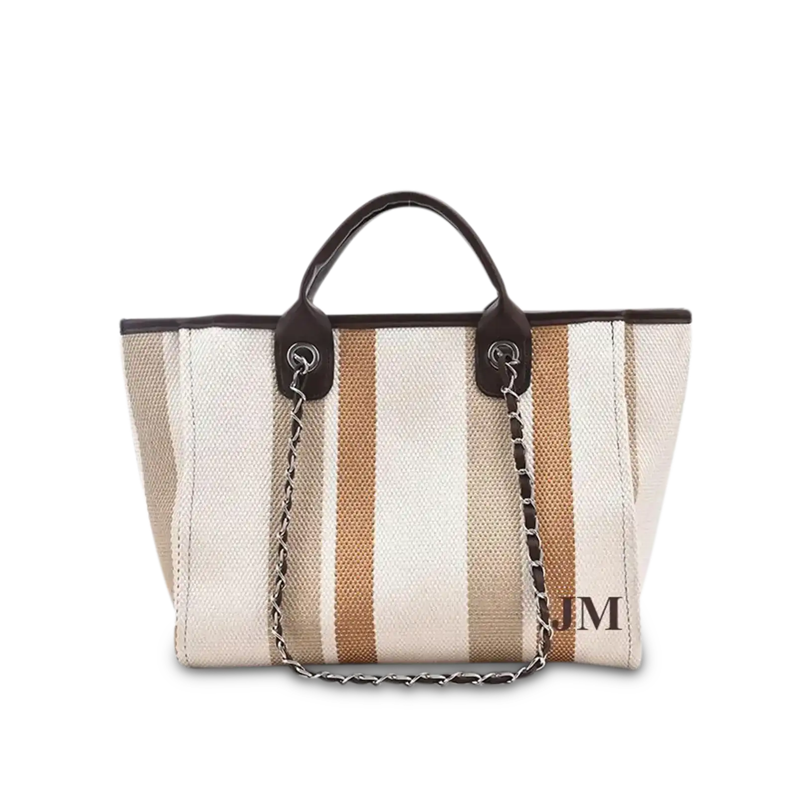 Image of Cocoa Stripe Tote