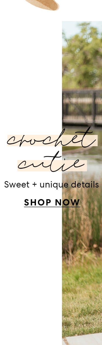 crochet cutie | shop now