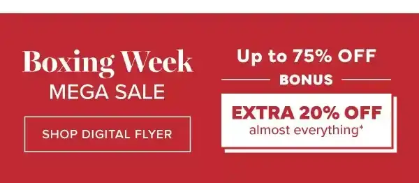 BOXING WEEK MEGA SALE