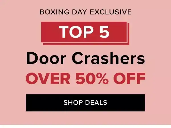 SHOP DOOR CRASHERS