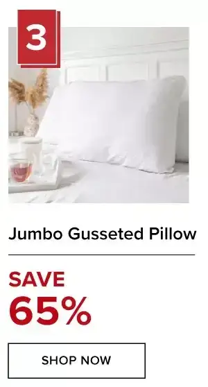 JUMBO GUSSETED PILLOW