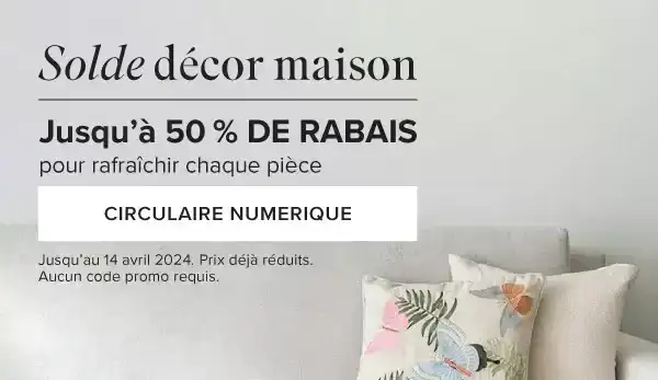 SOLDE DÉCOR MAISON