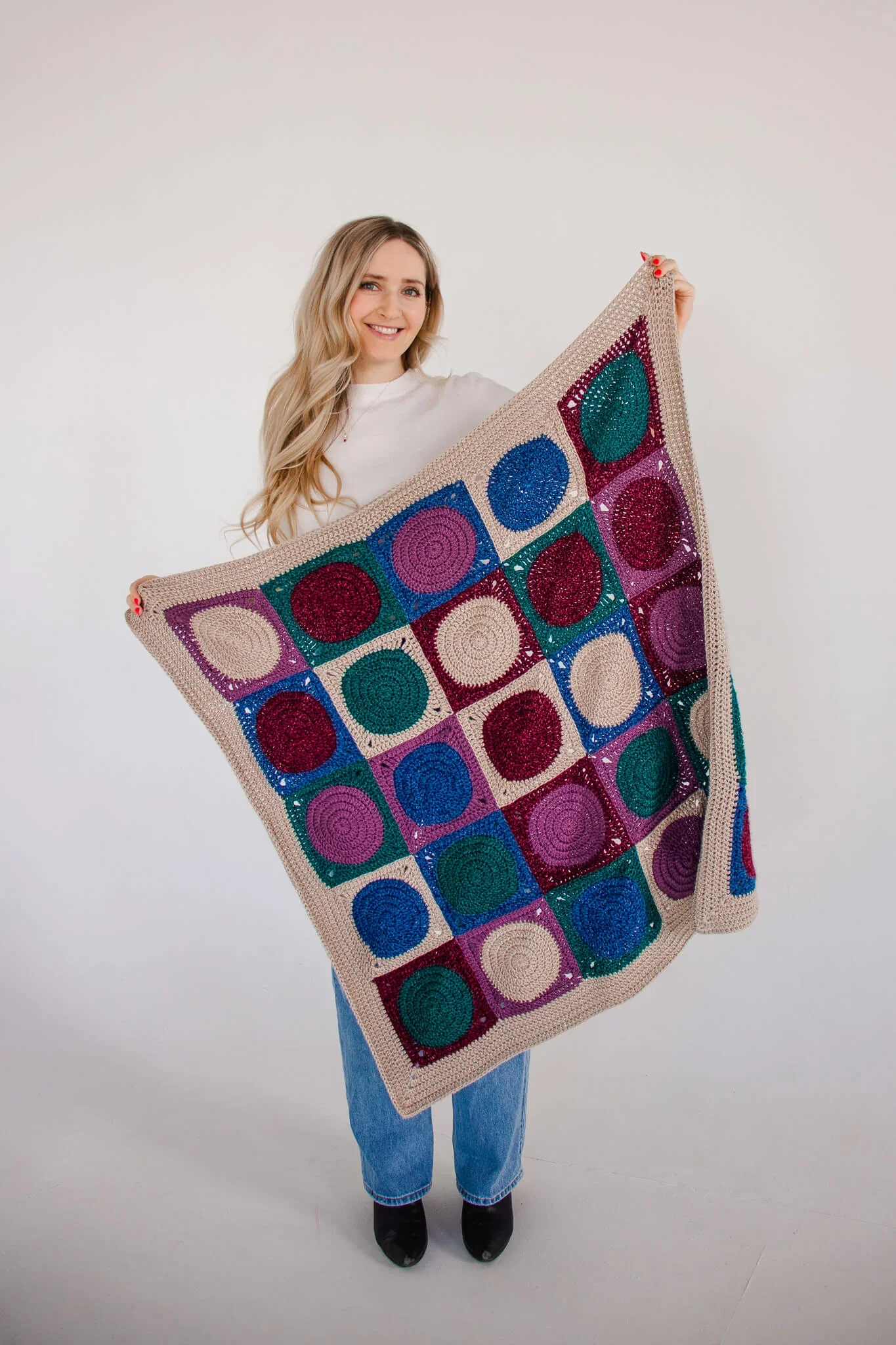 Image of Crochet Kit - Family Circle Baby Blanket