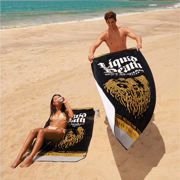 Laid To Rest Oversized Beach Towel
