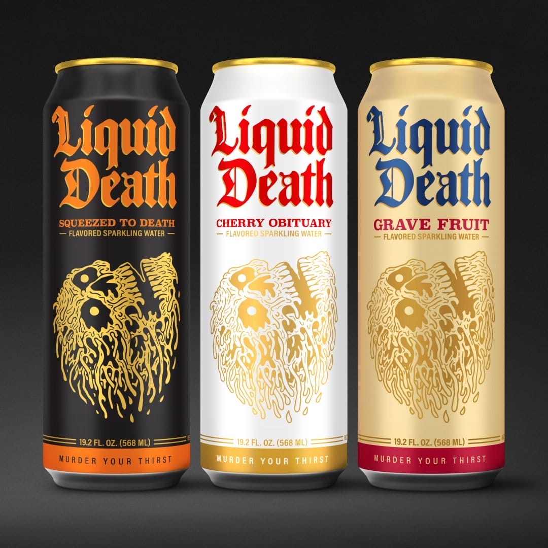 Three New Liquid Death Flavors