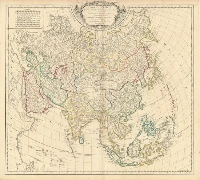 Antique Maps And Prints Of Asia