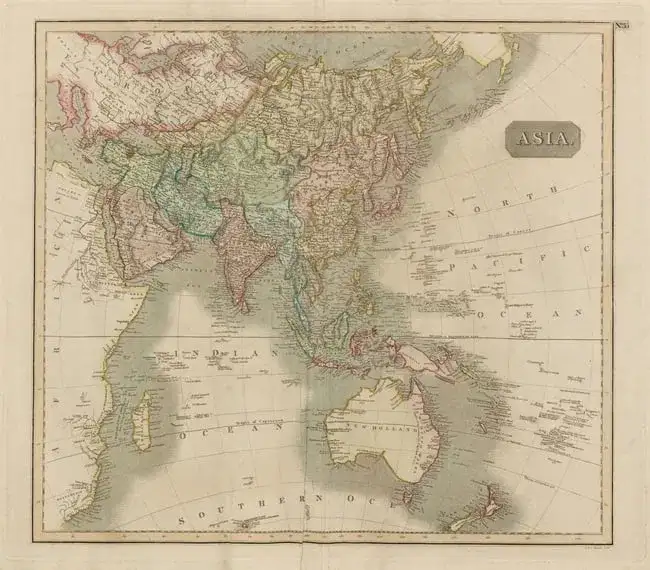 Antique Maps and Prints of Asia