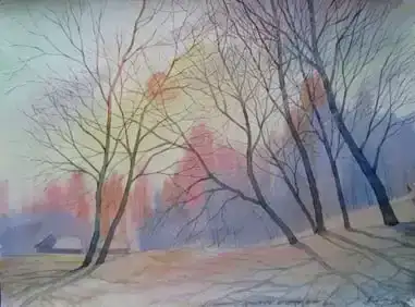 Hues Of Nature: Watercolor Landscapes Auction