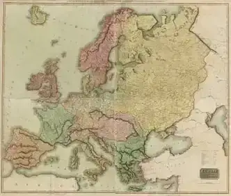 Antique Maps Of Europe