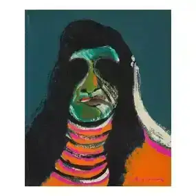 Fritz Scholder, Blind Indian, 1973