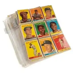 Topps 1958 Baseball Set, Almost Complete