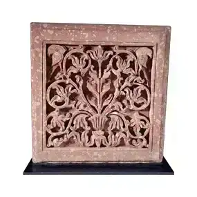 Mughal Indian Sandstone Panel