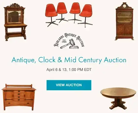 Antique, Clock & Mid Century Auction