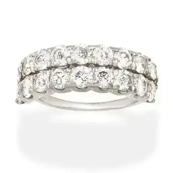 Two Row Diamond Ring