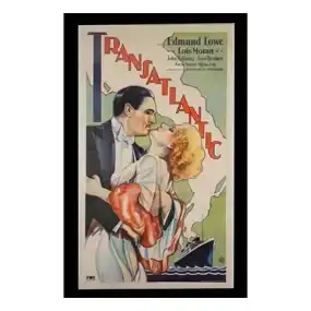 Fox Studios 1931 Transatlantic double sheet poster