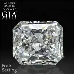 4.02 ct, Color D/FL,<br>Type IIa Radiant cut<br>GIA Graded Diamond