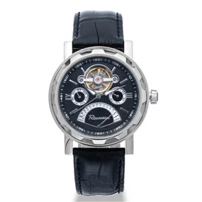 Rousseau Automatic Open Heart Master Calendar Timepiece