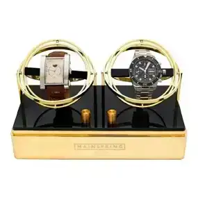 One of a Kind Collector Set: Dualism Gryoscopic Watch Winder, Cadola Aegir Swiss Automatic Limited