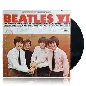 Beatles Signed "Beatles VI" Album