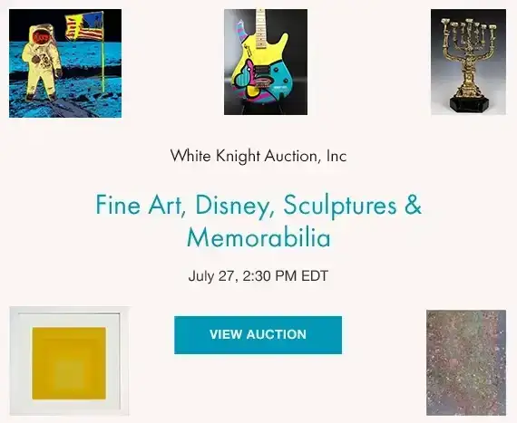 Fine Art, Disney, Sculptures & Memorabilia