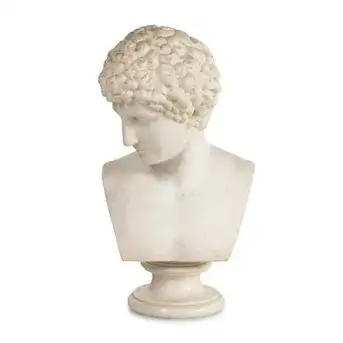 An Italian Marble Bust of Hermes