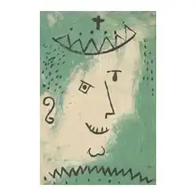 Paul Klee (German, 1879-1940) - Kronen-Narr (Crown Fool)