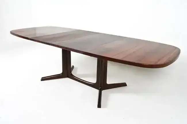 NIELS OTTO MOLLER FOR GUDME ROSEWOOD DINING TABLE