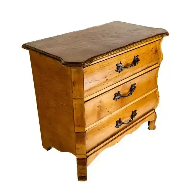 Miniature Blonde Oak Chest of Drawers