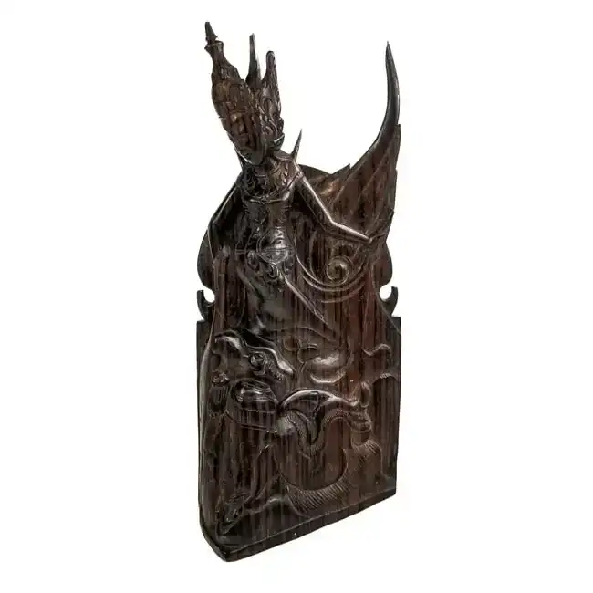 Southeast Asian Carved Hardwood Sculpture