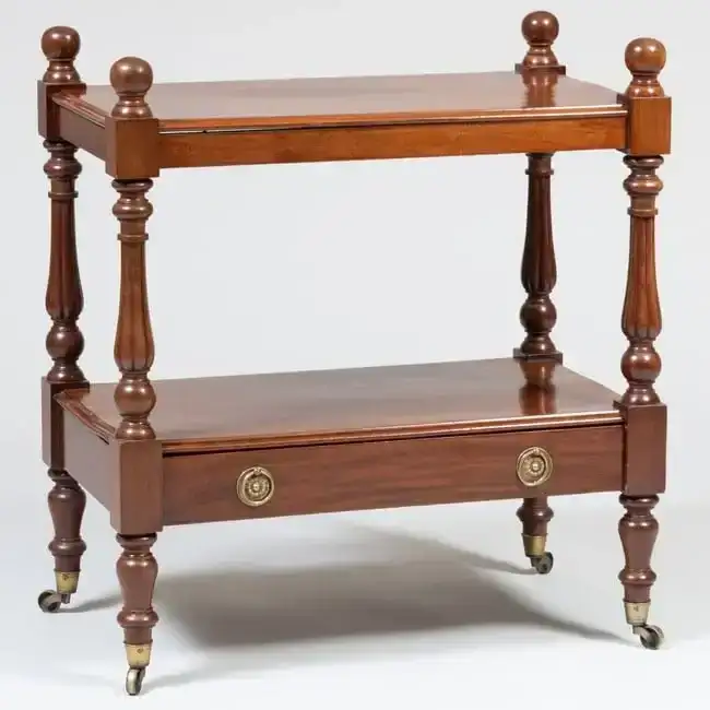 Victorian Mahogany Two-Tier Etagere