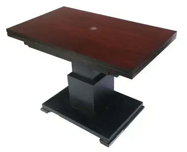 Art Deco-Style Mahogany Table