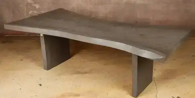 Modernist Live Edge Dining Table