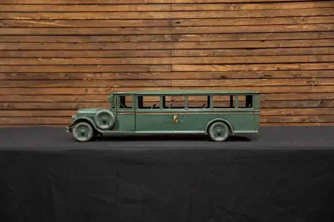 Buddy L Transportation Pressed Steel Toy Bus